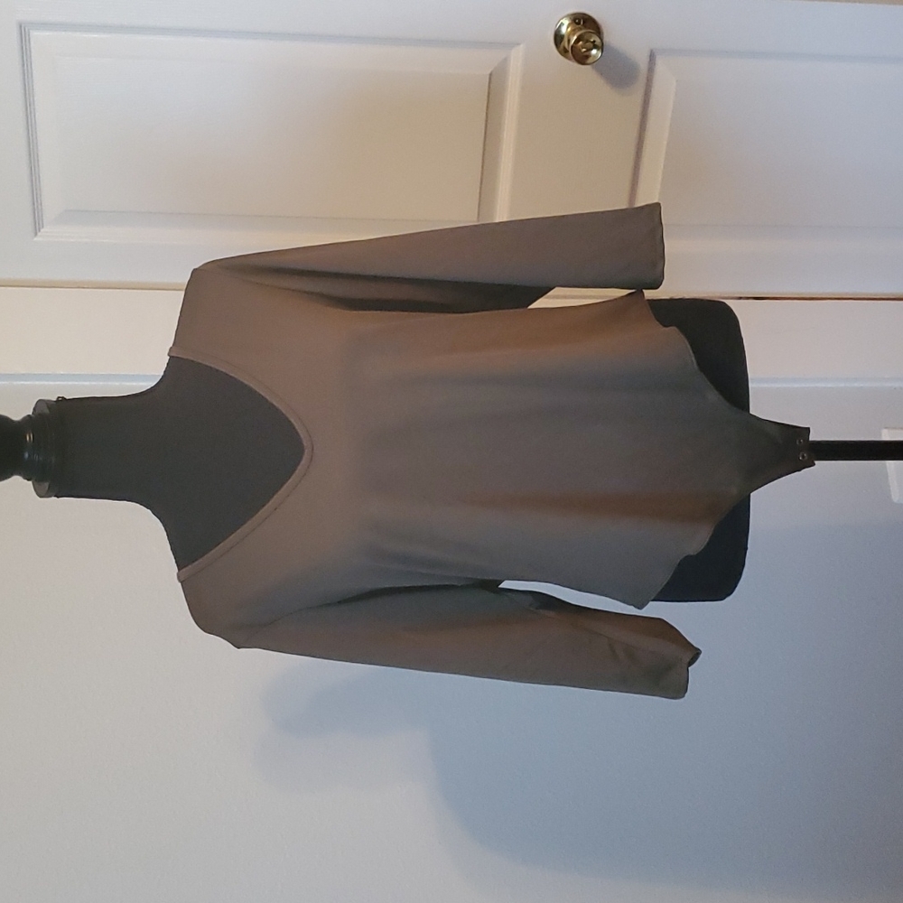 Olive Green 3/4 Sleeve Body Suit